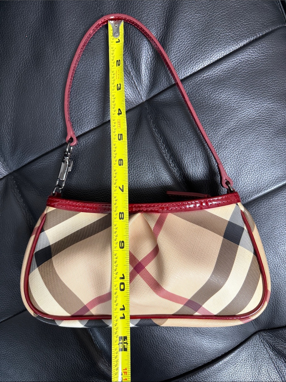 Burberry Plaid Shoulder Bag - Picture 4 of 15